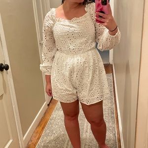 White romper